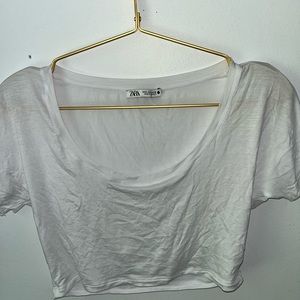 Small Zara basic white tee